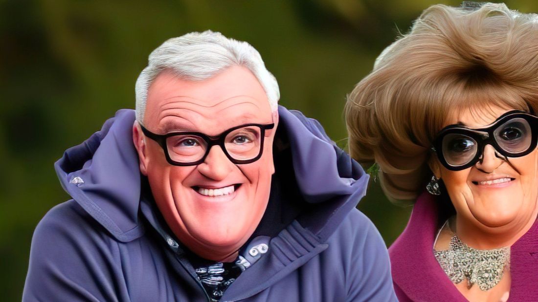 A couple of AI generated humans